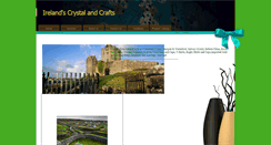 Desktop Screenshot of irelandscrystalandcrafts.com